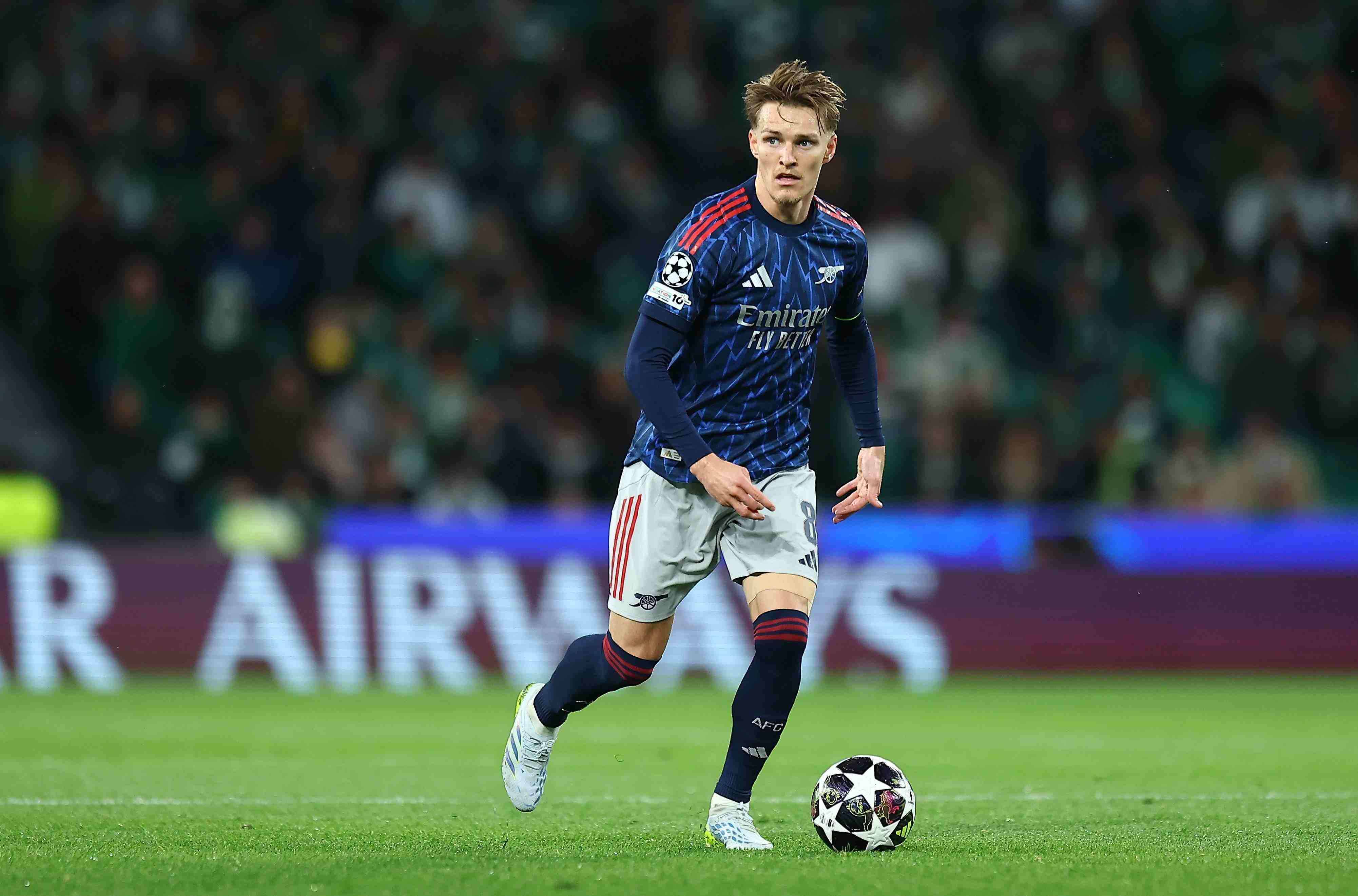 厄德高：萨卡回归将带来与众不同的东西，他能提振身边每一位队友