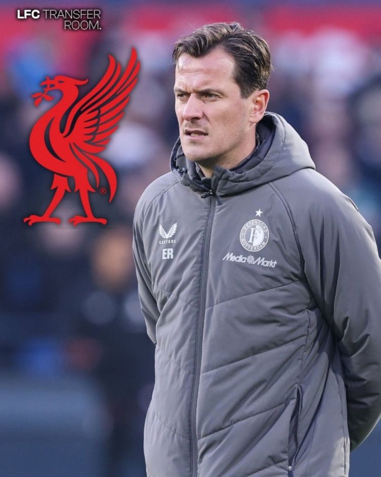 回声报：利物浦考虑补充教练组，范佩西的助教赖宁是潜在人选