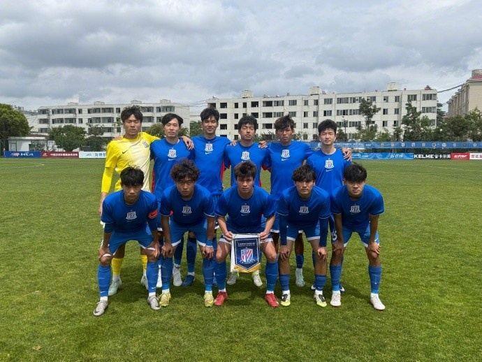中青赛（男子U20组）排位赛第四轮：上海申花7-2战胜湖北青年星