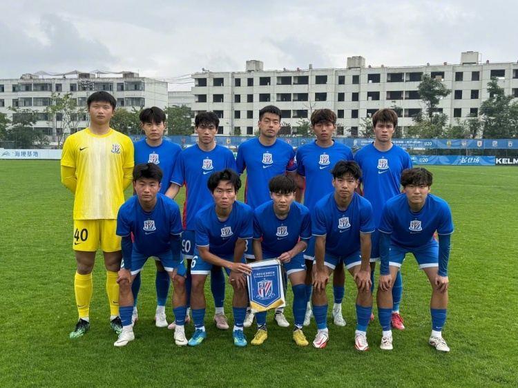 青少年足球联赛排位赛二阶段 上海申花U20以6-1战胜广州悦高U20