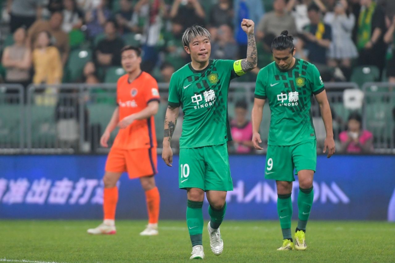 火力全开！国安连续5轮单场攻入2球以上 张玉宁张稀哲各献3球