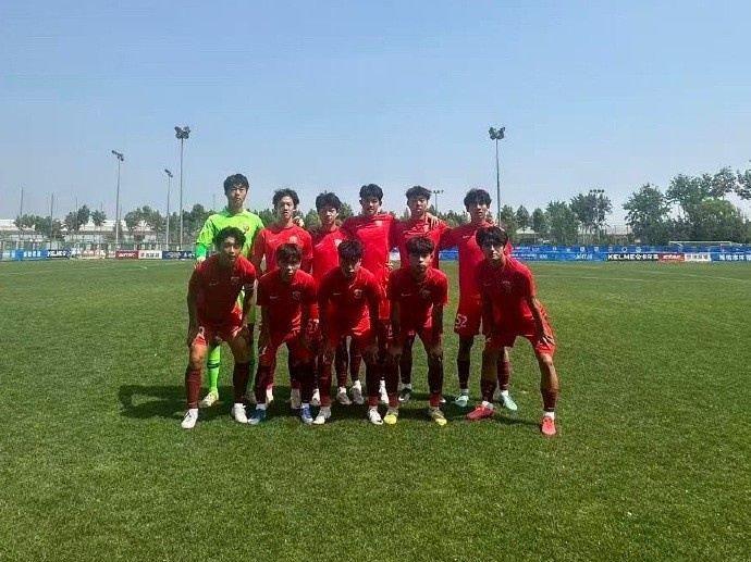 中青赛（男子U20组）排位赛第二阶段，上海海港U20队前3轮2胜1负