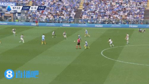 实时积分尤文跌至第6！科莫1-0领先帕尔马，莫雷诺爆射破门