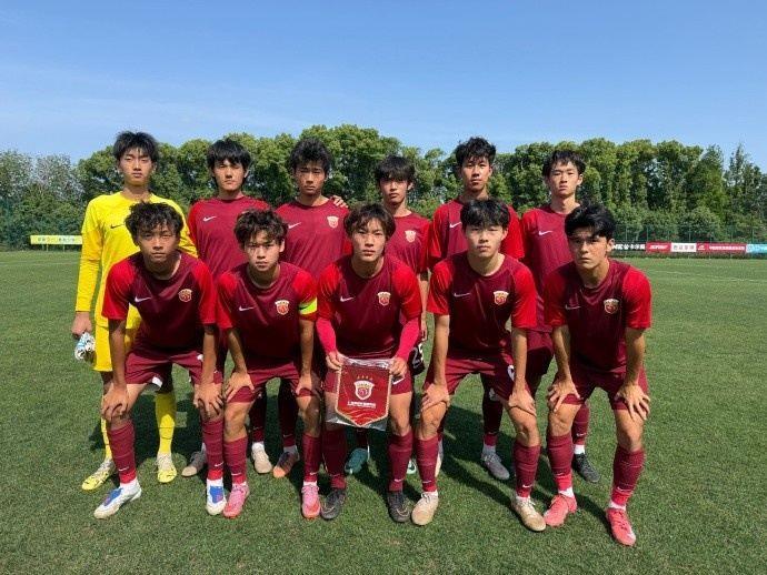 第五届中青赛U17组第五轮，海港U17队2:1长沙麓山国际实验学校