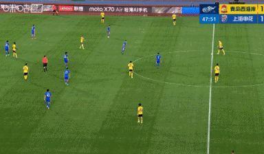 西海岸2-1领先申花！戴维森补射破门，VAR复核进球有效
