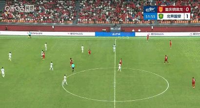 铜梁龙1-1扳平国安！肯帕努后场长传 迪马塔先停后扣一气呵成破门