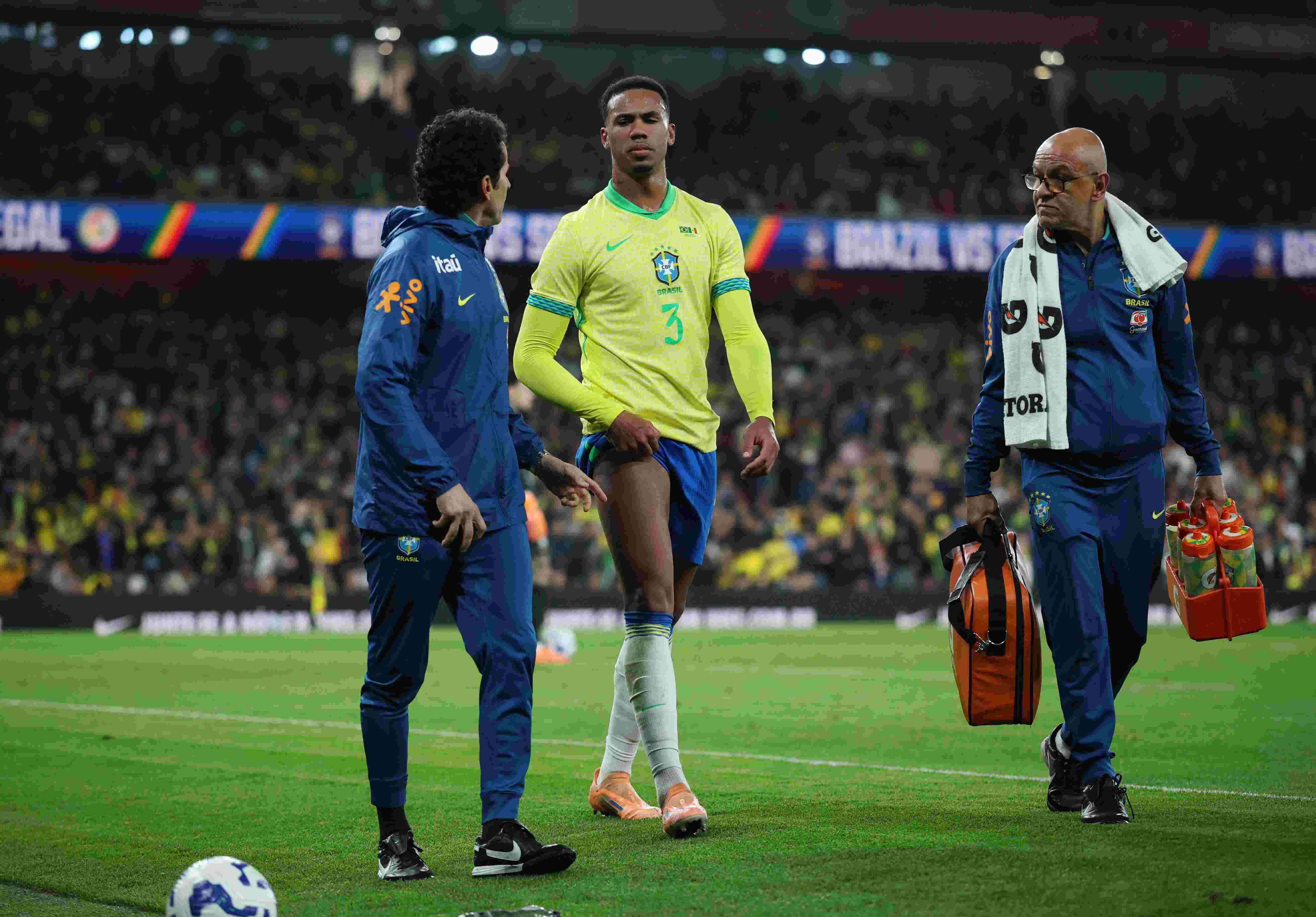 巴媒：加布里埃尔因感到疲劳，出战巴西-埃及的热身赛成疑